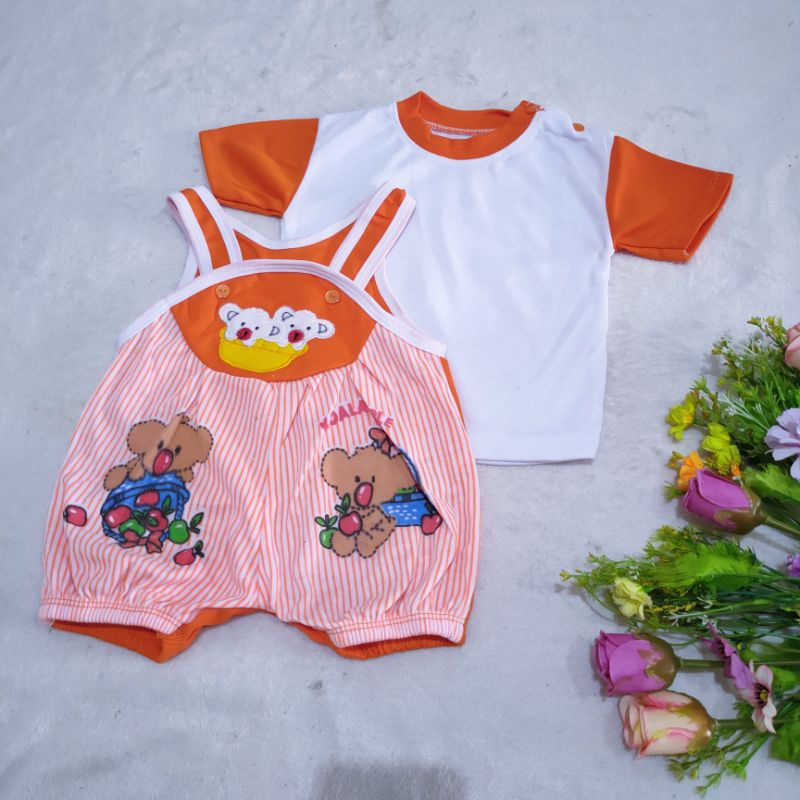 Overall Newborn 3 4 5 6 7 8 9 10 bulan baju anak laki laki baby kodokan baby cowok Yansur