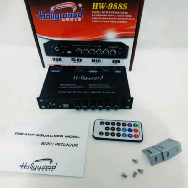 Parametrik Hollywood HW-988S Hollywood HW-988S USB - SD Card Slot - Mic input - Ir input