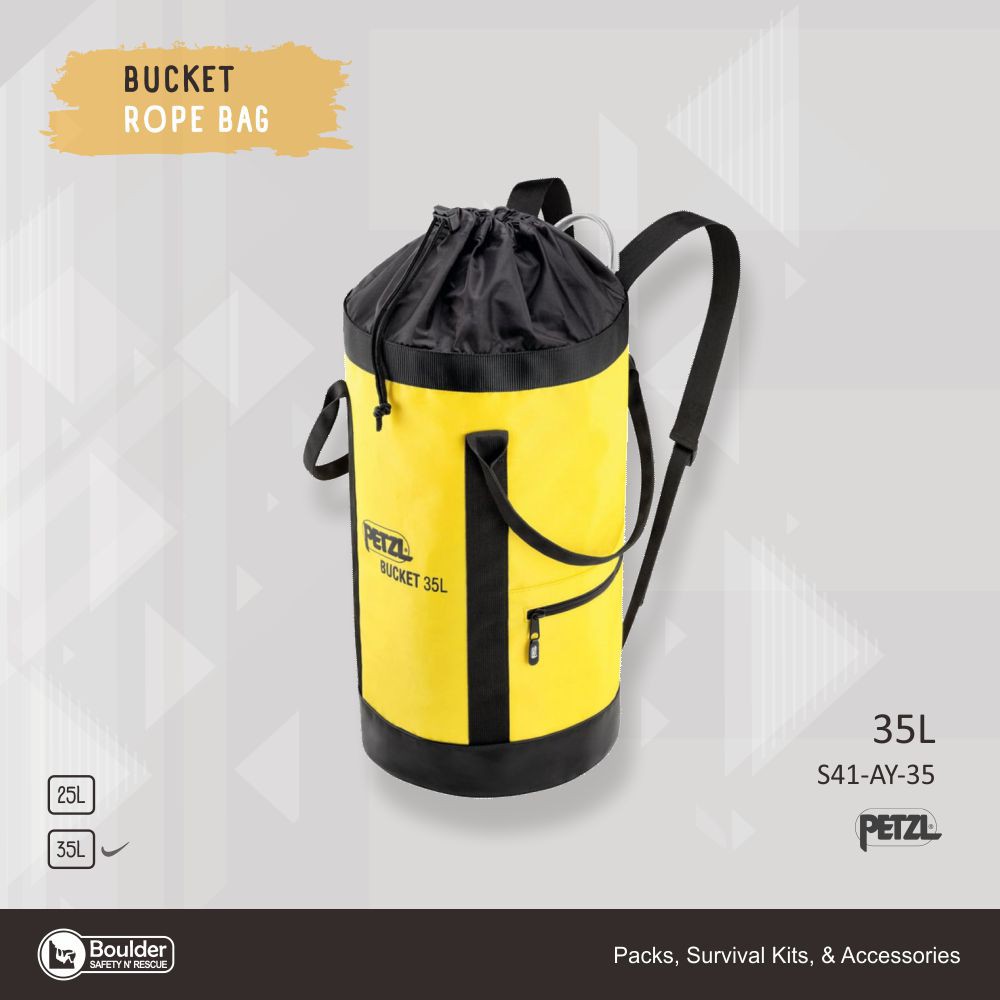 PETZL BUCKET 35L TAS TALI PANJAT TEBING