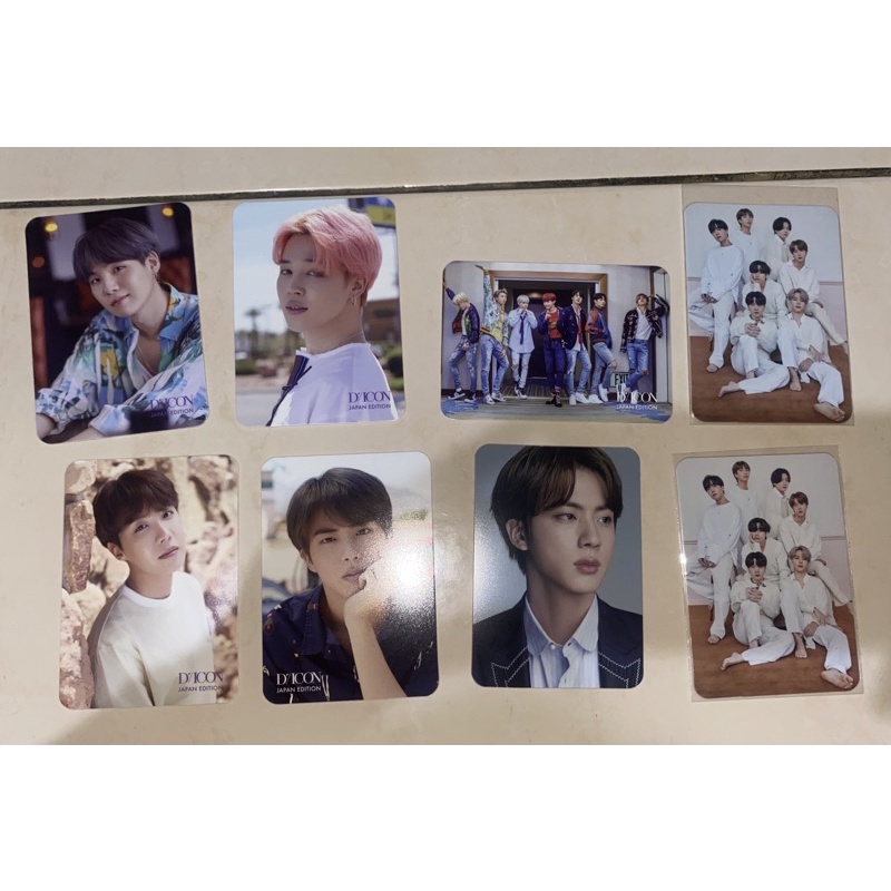 Official PC Dicon Korea Japan BTS Behind Double Side