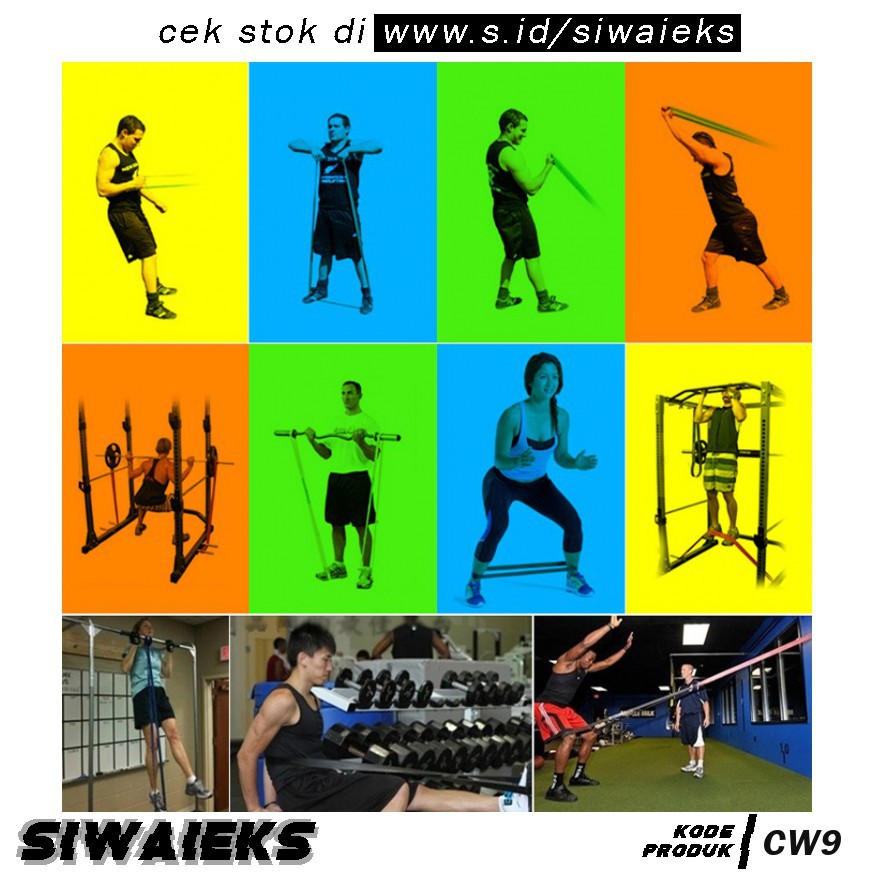 SDi Size M Latex Pull Up Resistance Band Fitness - Band Latex Lentur Elastis Pegas Untuk Olahraga Gy AMT