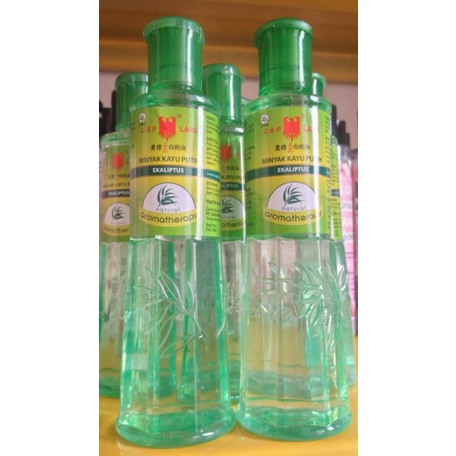 minyak kayu putih cap lang ekaliptus varian [natural] dan [green tea]aromatherapy 120ml