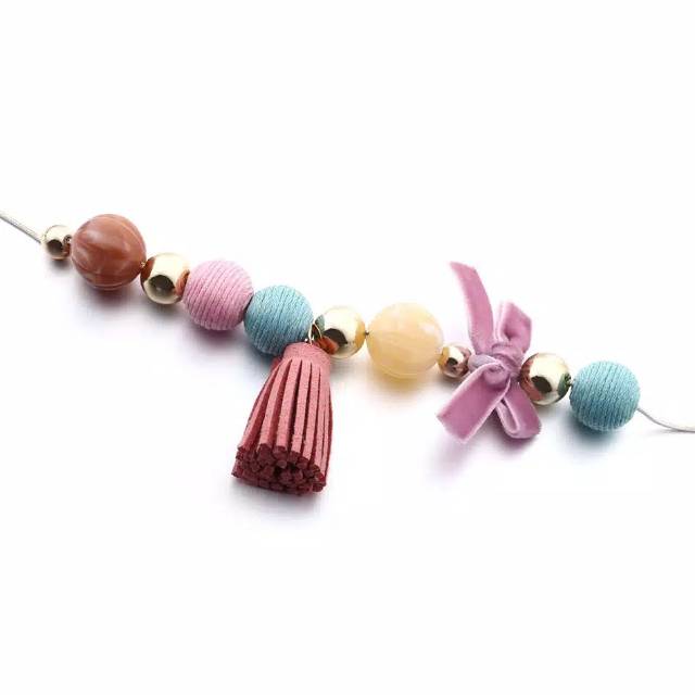 Kalung Hijab Etnik Necklace Korea Premium Aksesoris Wanita Simple Unik