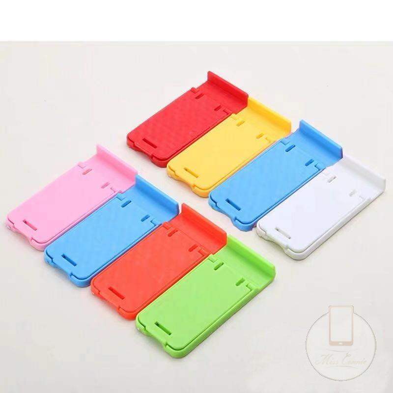 1pc Stand Holder Handphone / Tablet Universal Multifungsi Warna Permen