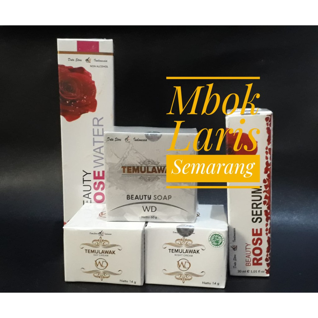 Temulawak WD -Temulawak Premium WD (Day & Night Cream + Sabun )ORIGINAL
