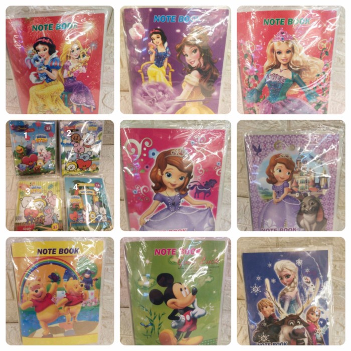 

Bergaransi Map Binder A5 Karakter Princess,Bt21,Mickey/Map Binder Fancy Berkualitas