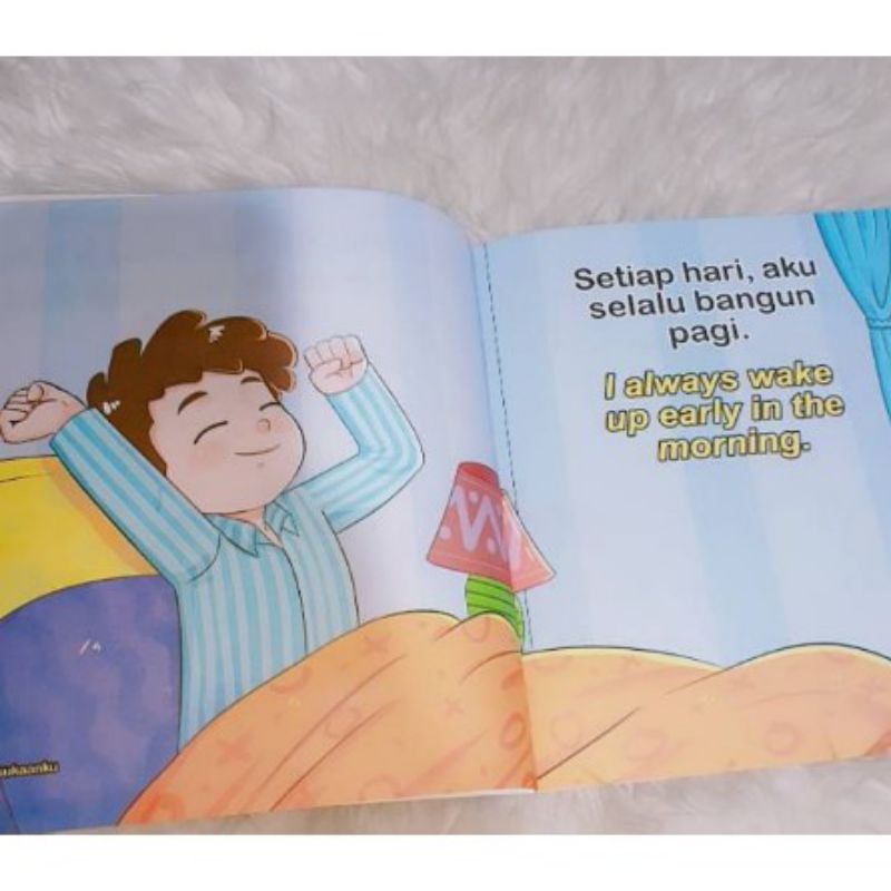 Buku Cerita Tematik Bilingual 2 bahasa pembentukan karakter