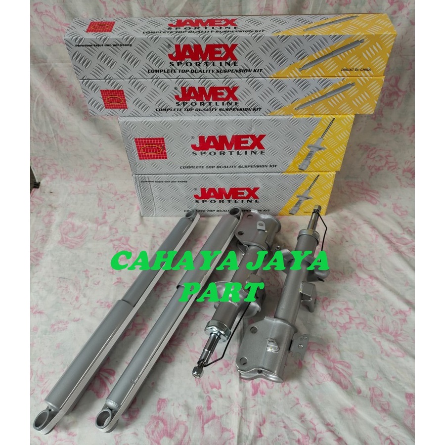 SHOCKBREAKER MOBIL TOYOTA CALYA DEPAN & BELAKANG MERK JAMEX