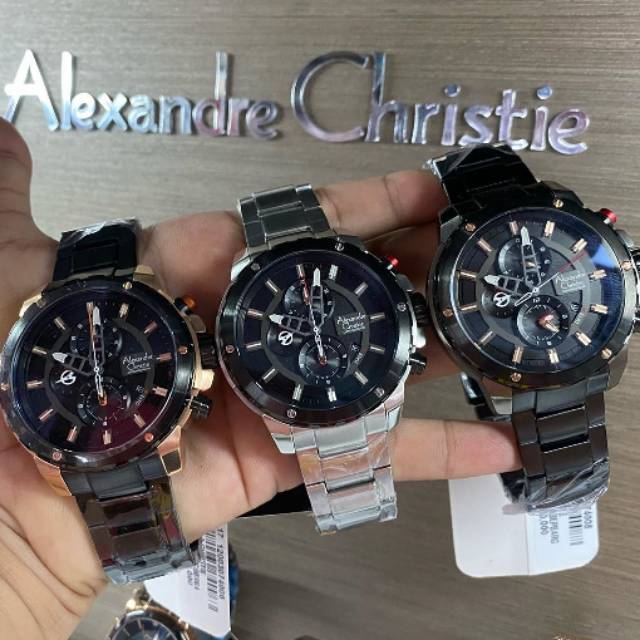JAM TANGAN ALEXANDRE CHRISTIE ORIGINAL AC6530/ AC 6530 READY TERMURAH JAM PRIA