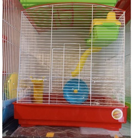 Kandang octagon besar 3 tingkat hamster