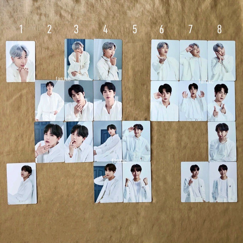 BTS BangBangCon BBC Mini Photocard PC — RM JIN SUGA JHOPE