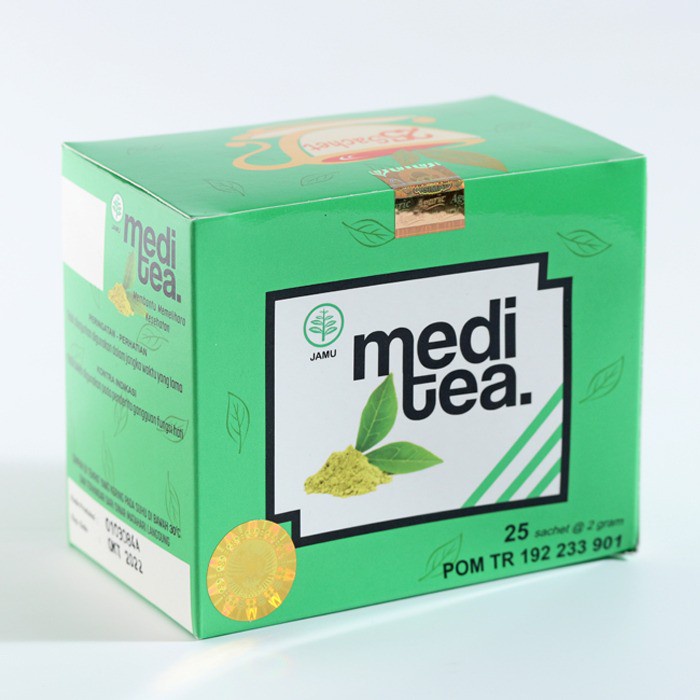 

Meditea Teh Hijau Untuk Kanker Payudara EXP : November 2025