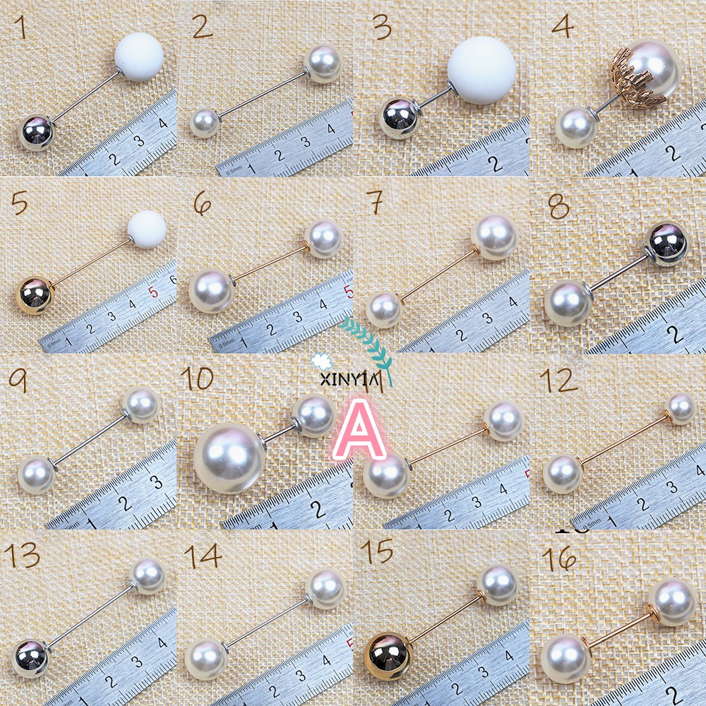 Aksesoris Fashion Murah Mutiara Bros Korea Bros Pearl Pin Brooch Berlian Wanita