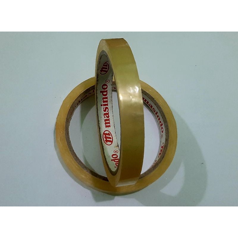 

[MURAH] Lakban /selotip/isolasi BENING 11mm x 50y (45 meter) Masindo
