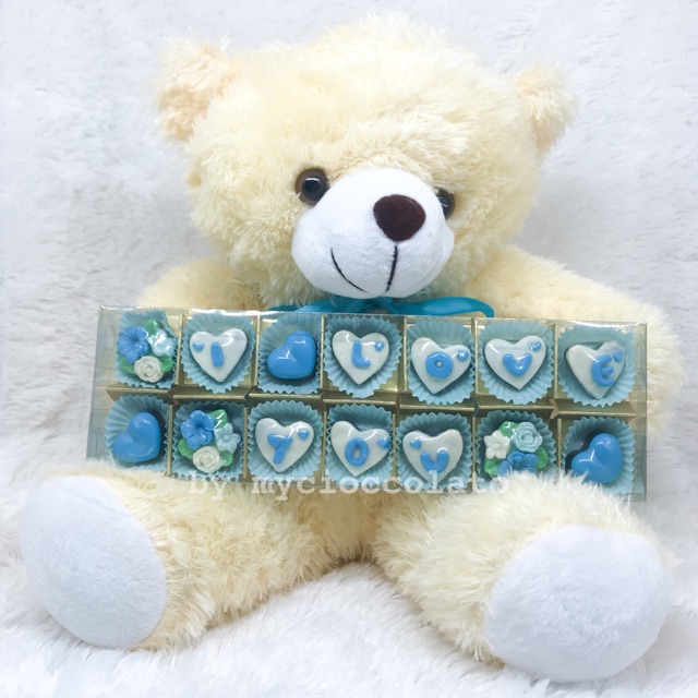 

Boneka cokelat valentine spesial kado romantis coklat premium terbaru