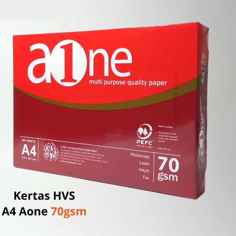 

Pasti Murah Kertas HVS Aone A4 70 gr
