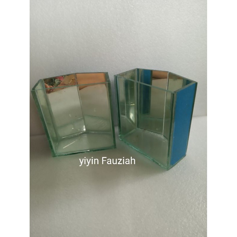 Soliter kaca cermin soliter segi lima soliter ikan cupang