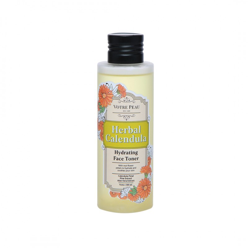 Votre Peau Herbal Calendula Hydrating Face Toner 100ml / Votrepeau