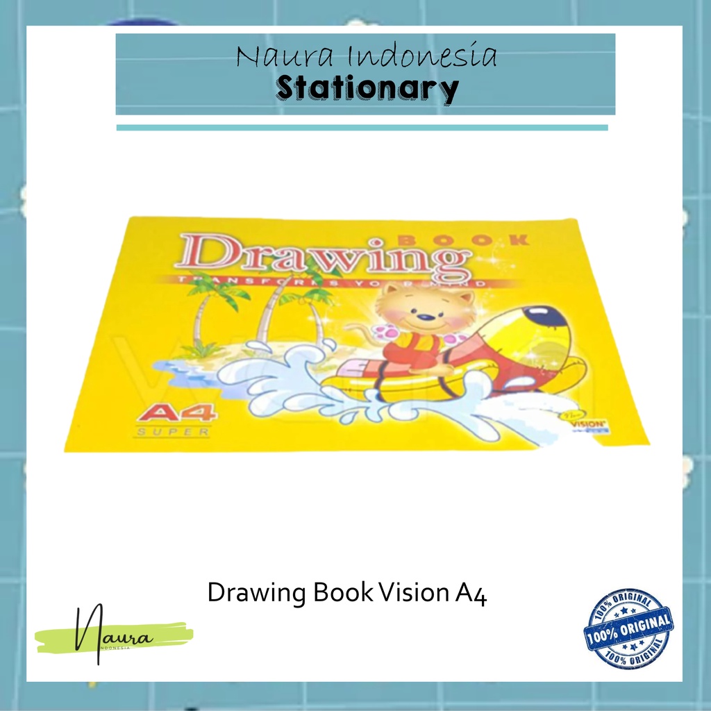 BUKU GAMBAR VISION A4 | VISION A4 | BUKU GAMBAR VISION