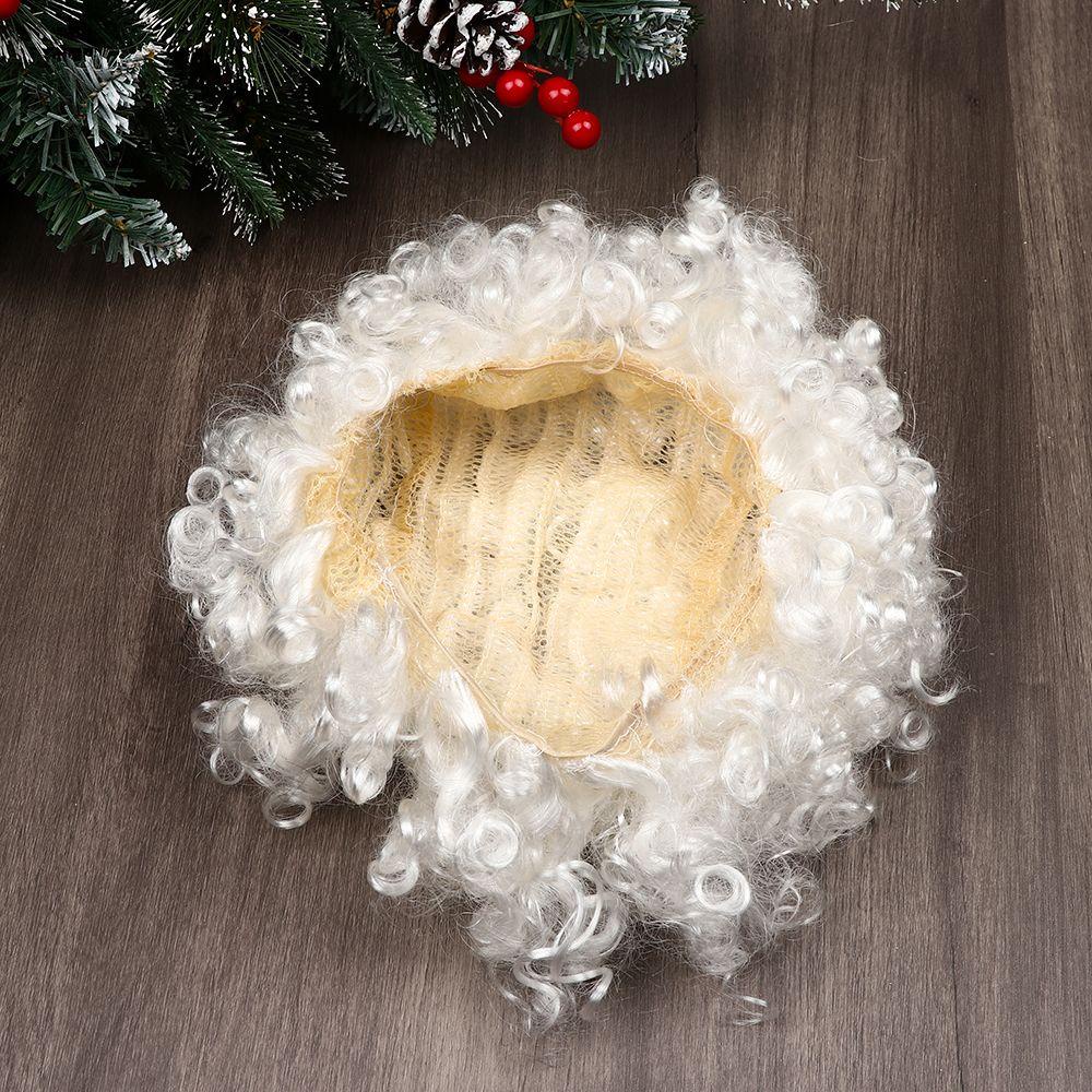 Suyo Santa Claus Jenggot Palsu Wig Pesta Jenggot Hot White