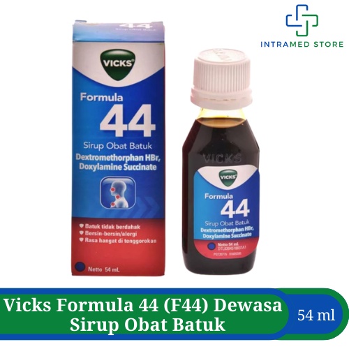 Vicks Formula 44 Dewasa Sirup 54 ml - Obat Batuk Berdahak