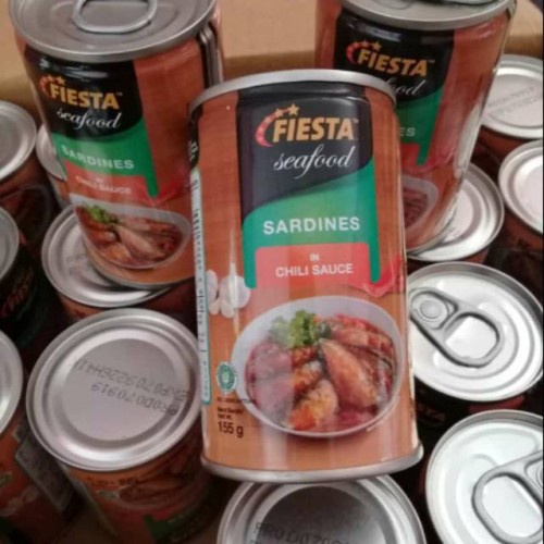 

FIESTA Sarden Saus Cabe Kaleng 155gr