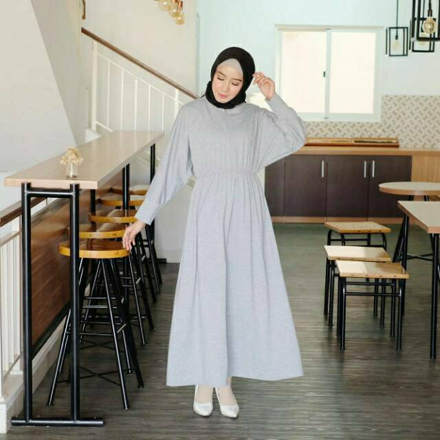 BATWING DRESS GAMIS KAOS ADEM  BUSUI Shopee Indonesia