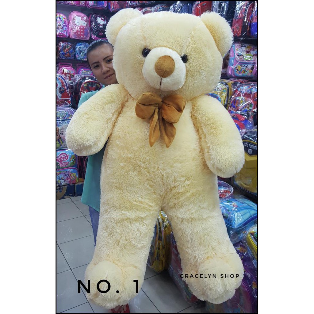 Boneka Teddy Bear Besar Super Jumbo Crem Putih