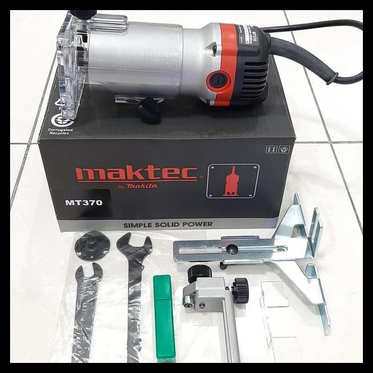 MAKTEC MT370 MESIN PROFIL KAYU/MESIN ROUTER /MESIN TRIMMER