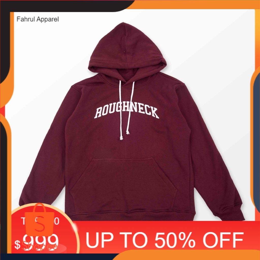 Hoodie Roughneck H018 Maroon College