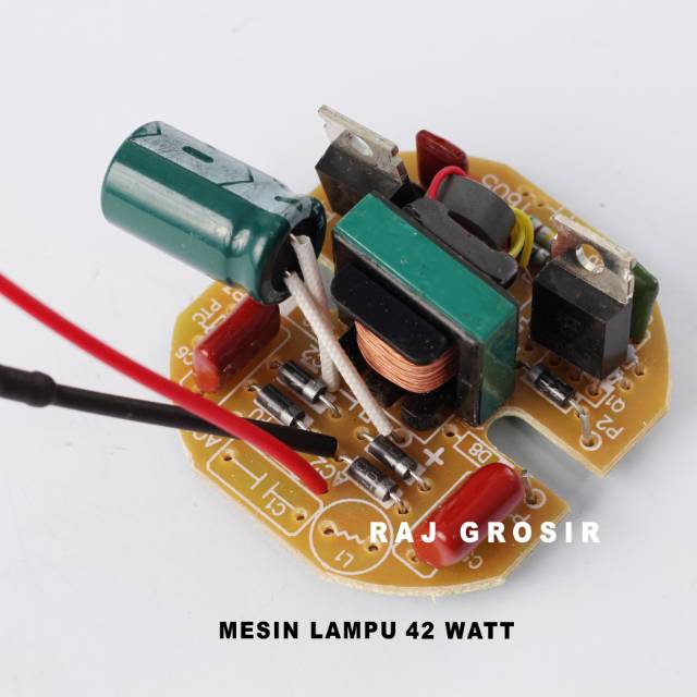Mesin/PCB Lampu 35W/Helix 42W Elco 12 Uf