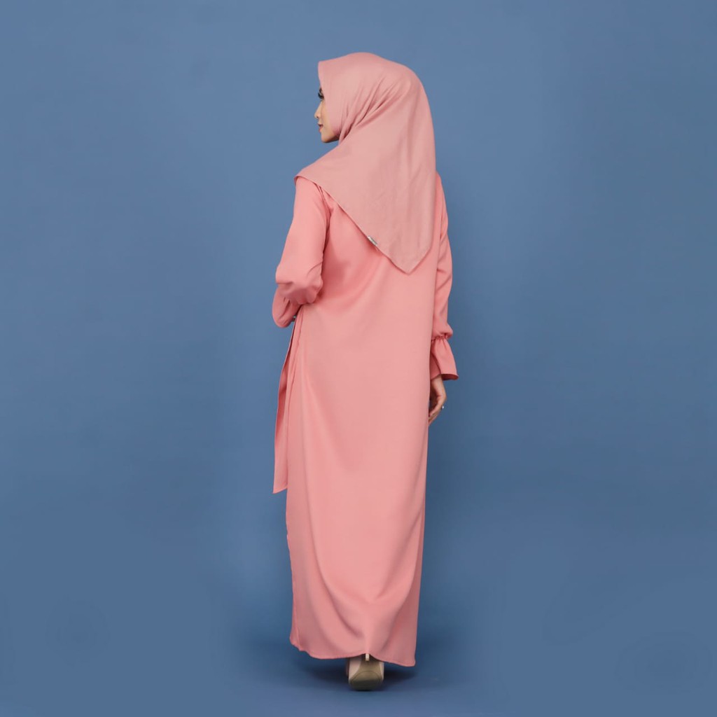 TokoMilkan - Dress Wanita Dewasa Muslim MUTIARA Bahan Moscrepe