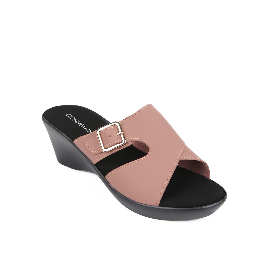  Matahari  Connexion  Slipper Wedges Sandal  Buckle Dusty 