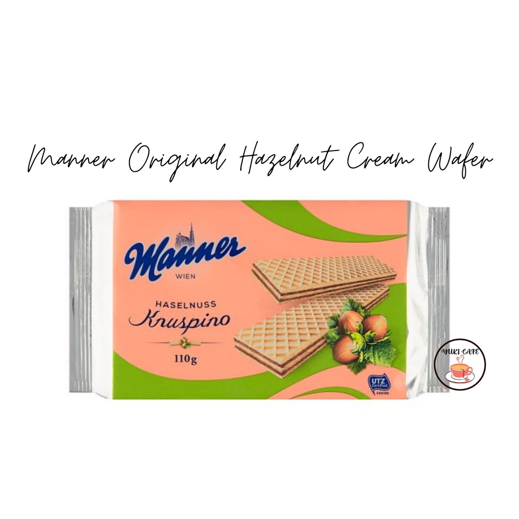 

COKELAT – MANNER ORIGINAL HAZELNUT CREAM WAFER