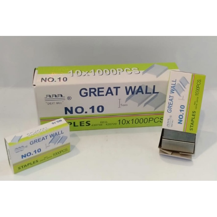 

Isi Stapler Great Wall No.10