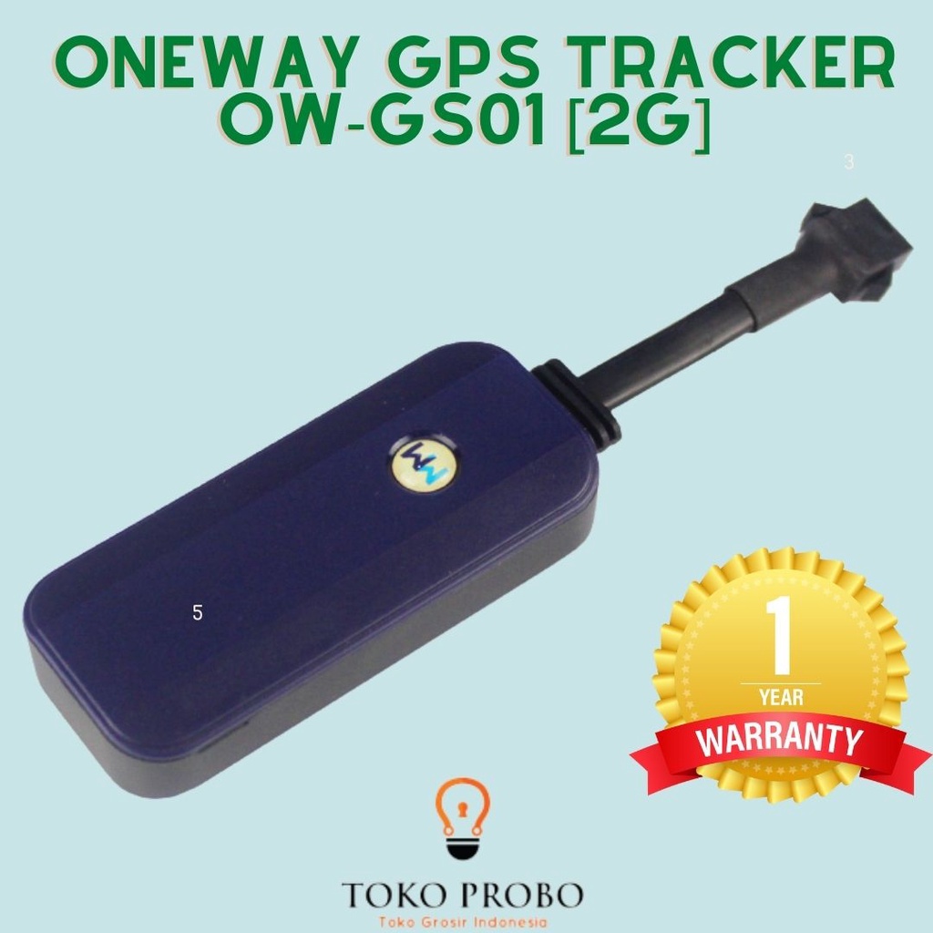 OneWay GPS Tracker OW-GS01 [2G] [ GARANSI SETAHUN &amp; FREE SERVER SETAHUN ]