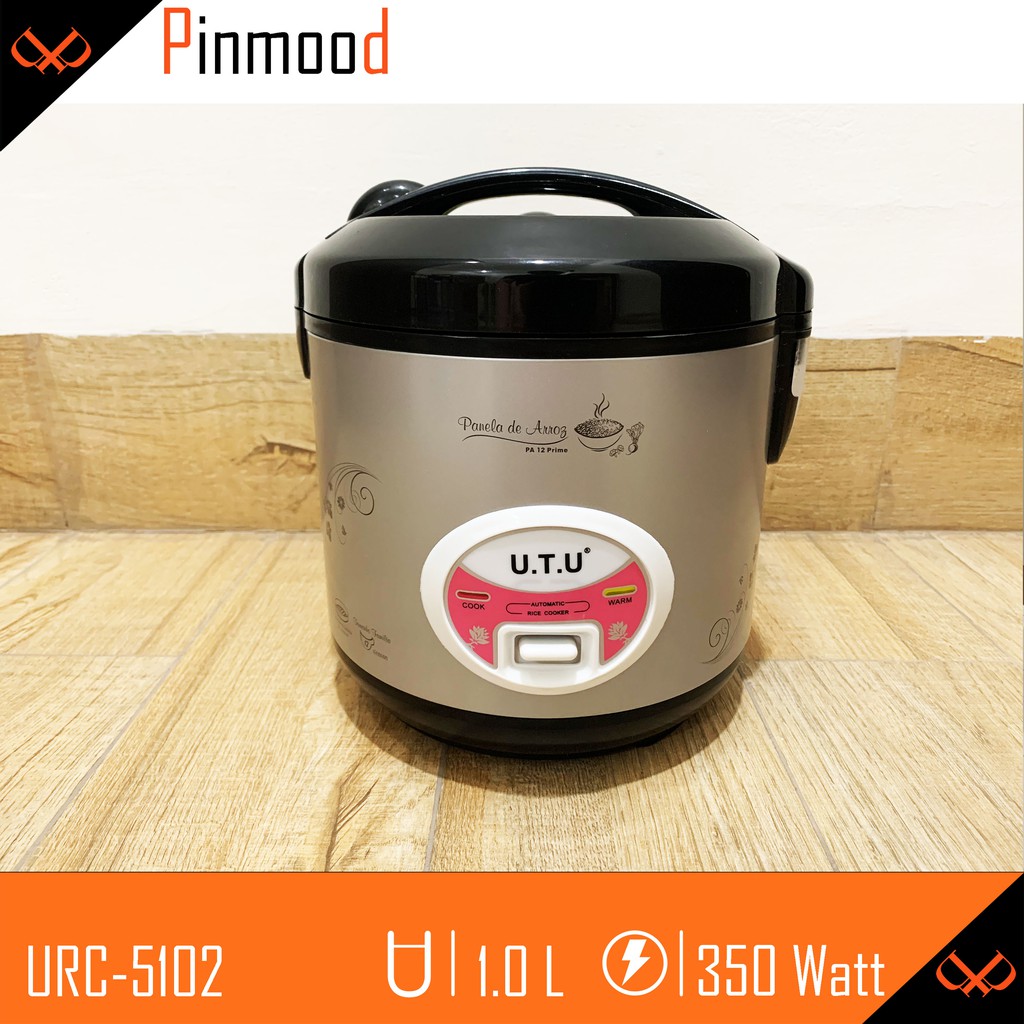 U.T.U MAGIC COM // RICE COOKER URC-5102 M L1 [ 1 LITER ] PENANAK NASI UTU MURAH MINI KECIL