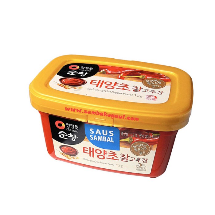 

Produk Terbaik - Daesang Sunchang Gochujang - Cabe Pasta Korea - Hot Pepper Paste 1Kg / GOCUJANG