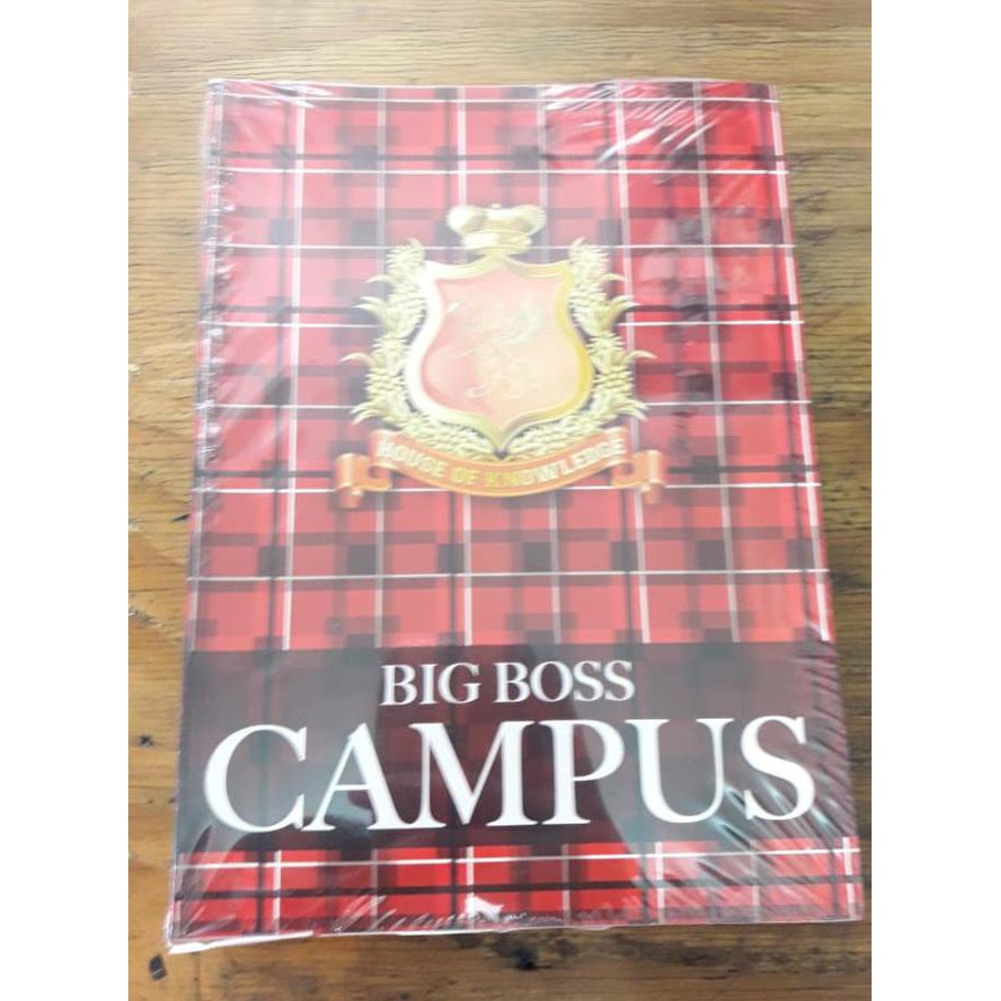

ITERBARUl BIG BOSS EXERCISE BOOK/BUKU TULIS CAMPUS 50 50 SHEETS/BOOK ICQl