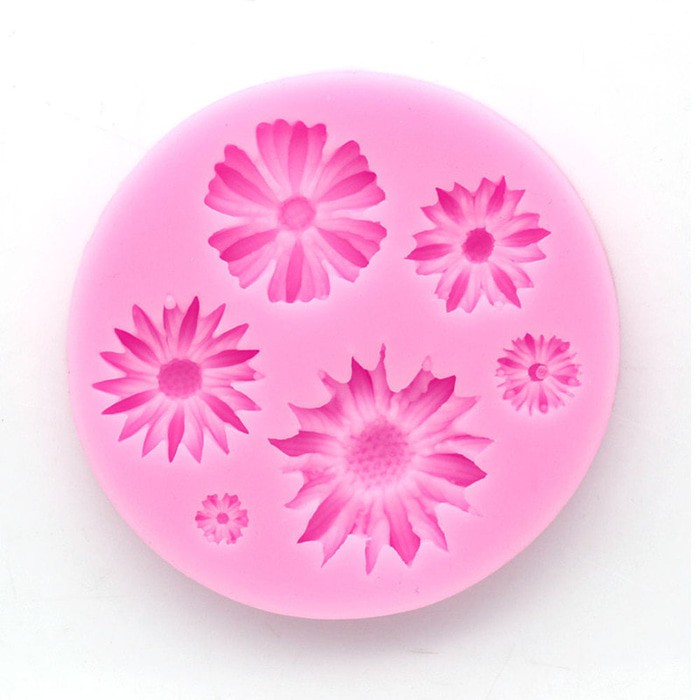 3D Silicone Mold Fondant Cake Decorate - Flower