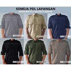 Dijual Kemeja PDL Lapangan   Kemeja Outdor   Kemeja Lapangan Berkualitas