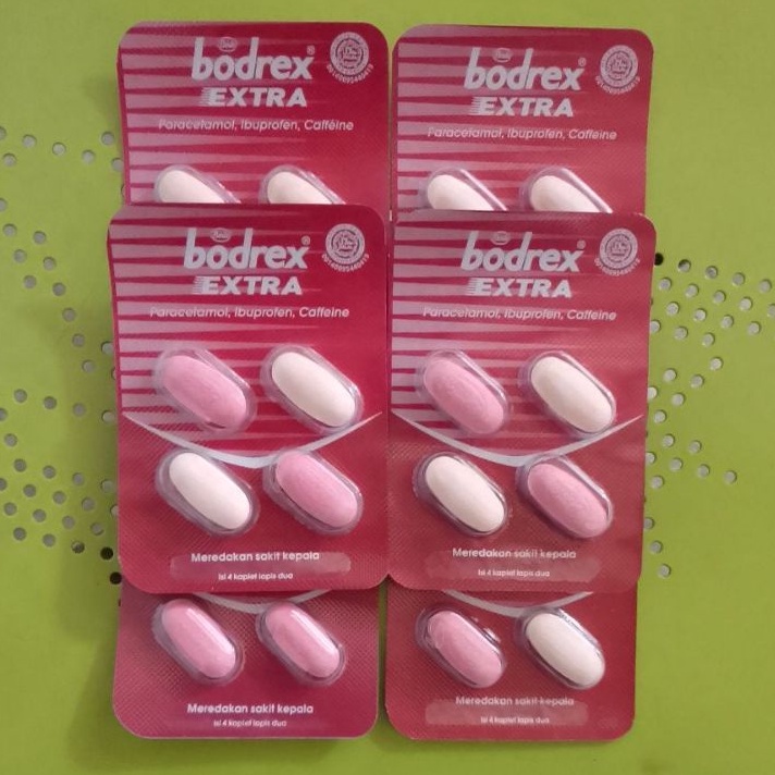 BODREX EXTRA (Obat Sakit Kepala Mencengkram Belakang/Depan)