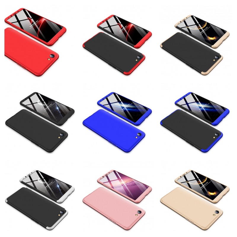 Vivo V5 / V5s / V5 Lite / Y67 GKK Armor 360 Full Protective Slim Back Cover Case Casing