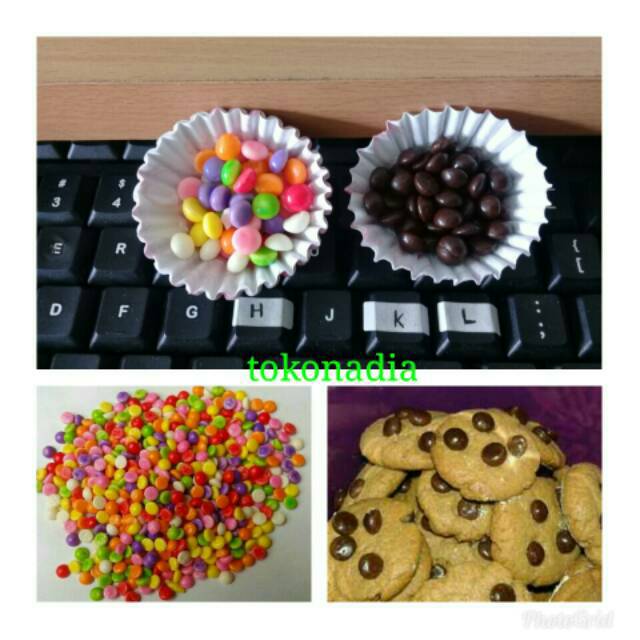 

Topping cocho chip coklat chip hiasan kue 50 gram