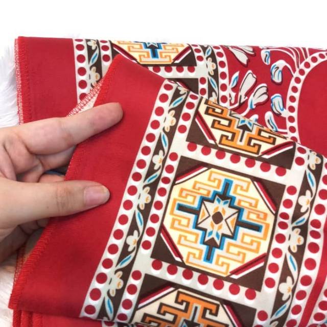 Sajadah terbaru bahan suede