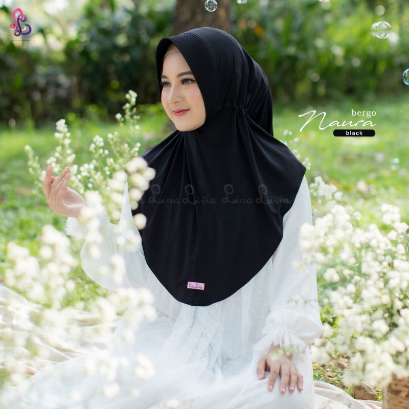 LINALIVIA HIJAB | BERGO TALI SERUT NAURA NEW|ORI LINALIVIA