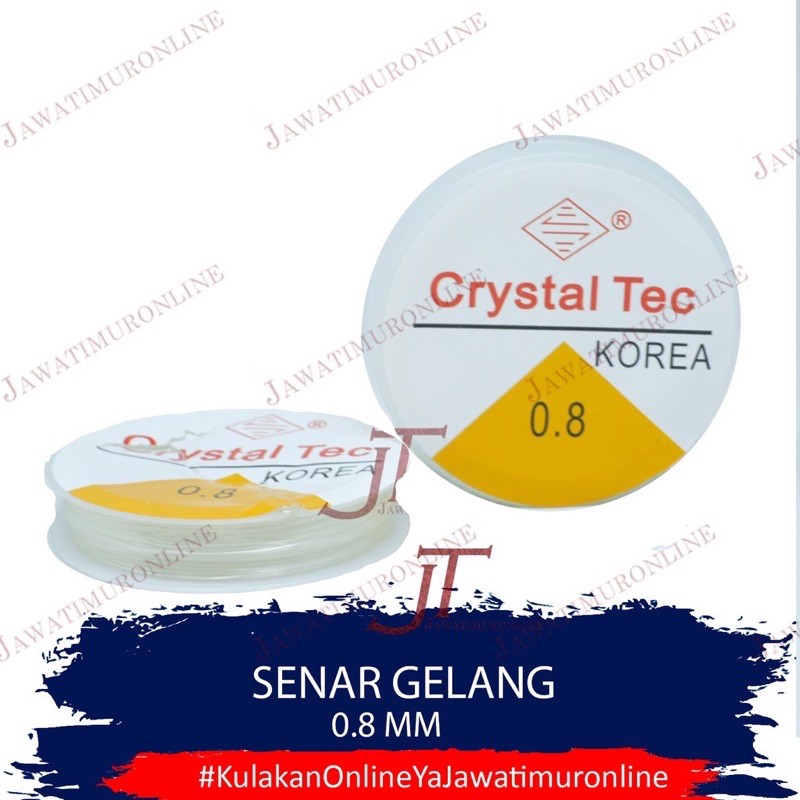 Tali Senar Elastis / Senar Gelang Manik 0,8 mm