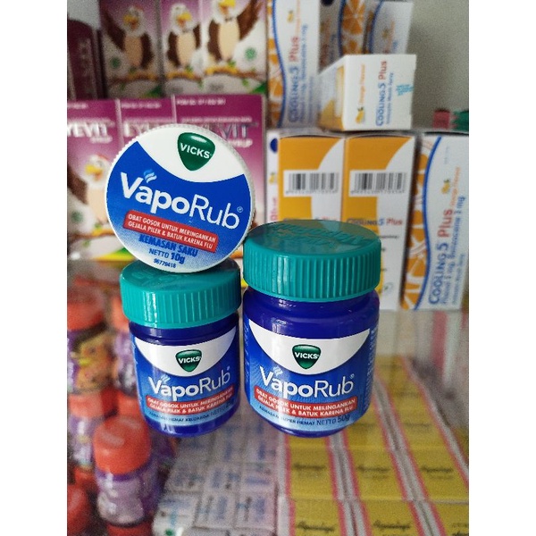 viks Vaporub 10g 25g 50g / viks inhaler / balsem viks