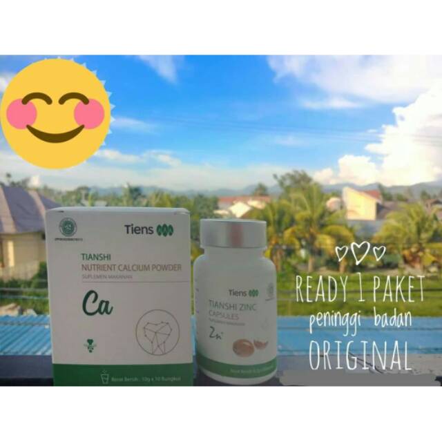 

PAKET PENINGGI BADAN Original Susu NHCP dan Zinc