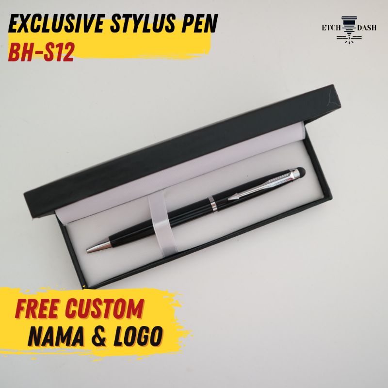 

Pulpen Promosi Stylus Custom | Pulpen Eksklusif Free Grafir Nama Dan Logo | Pulpen Stylus | Pulpen Hadiah - Exclusive Stylus Pen BH-S12